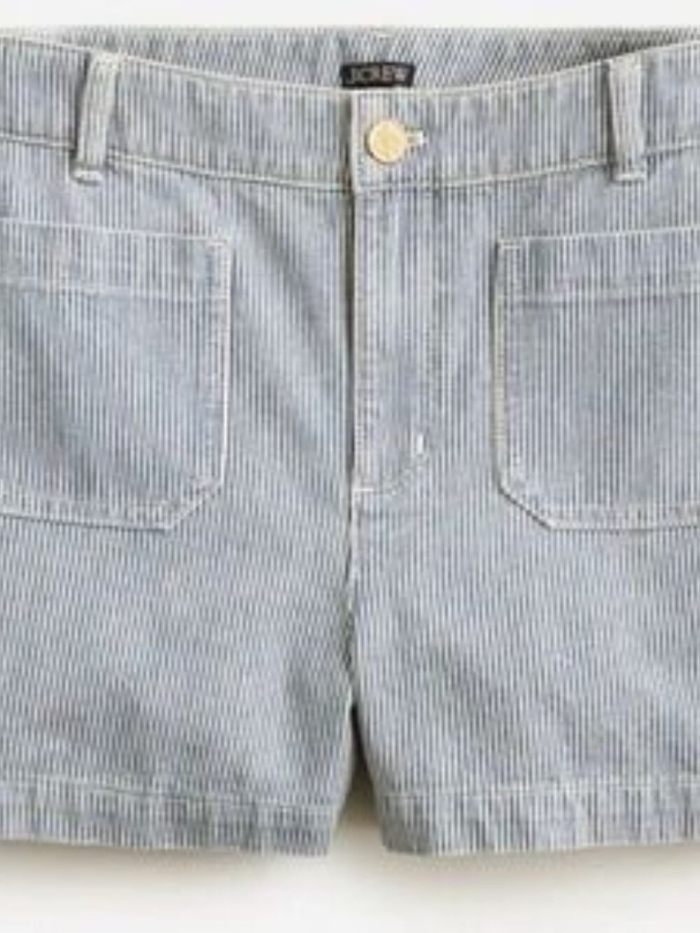 J. Crew Railroad Stripe Patch Pocket - Size 14 - MF0346